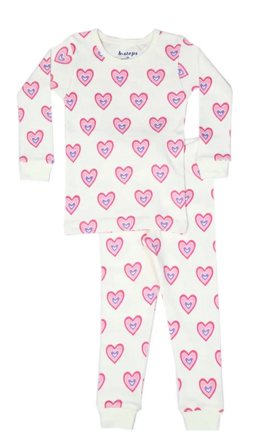Kids Pajamas - Soft Hearts