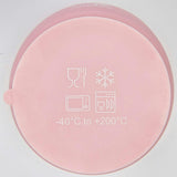 Silicone Baby Plate Bowl - Rose