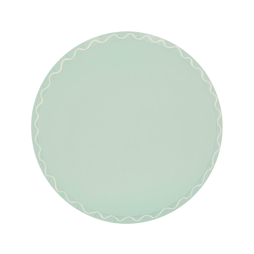 Mixed Wavy Line Side Plates