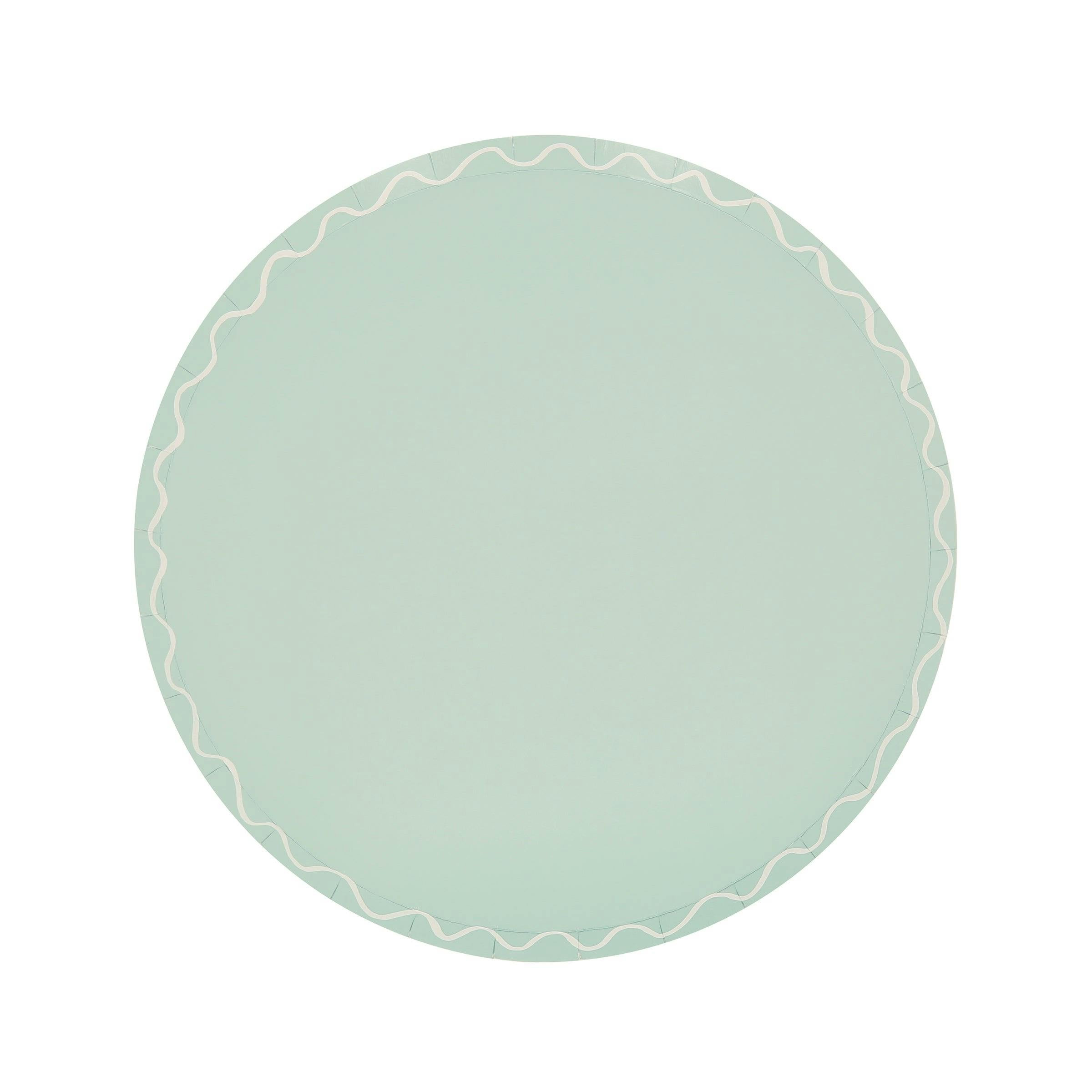 Mixed Wavy Line Side Plates
