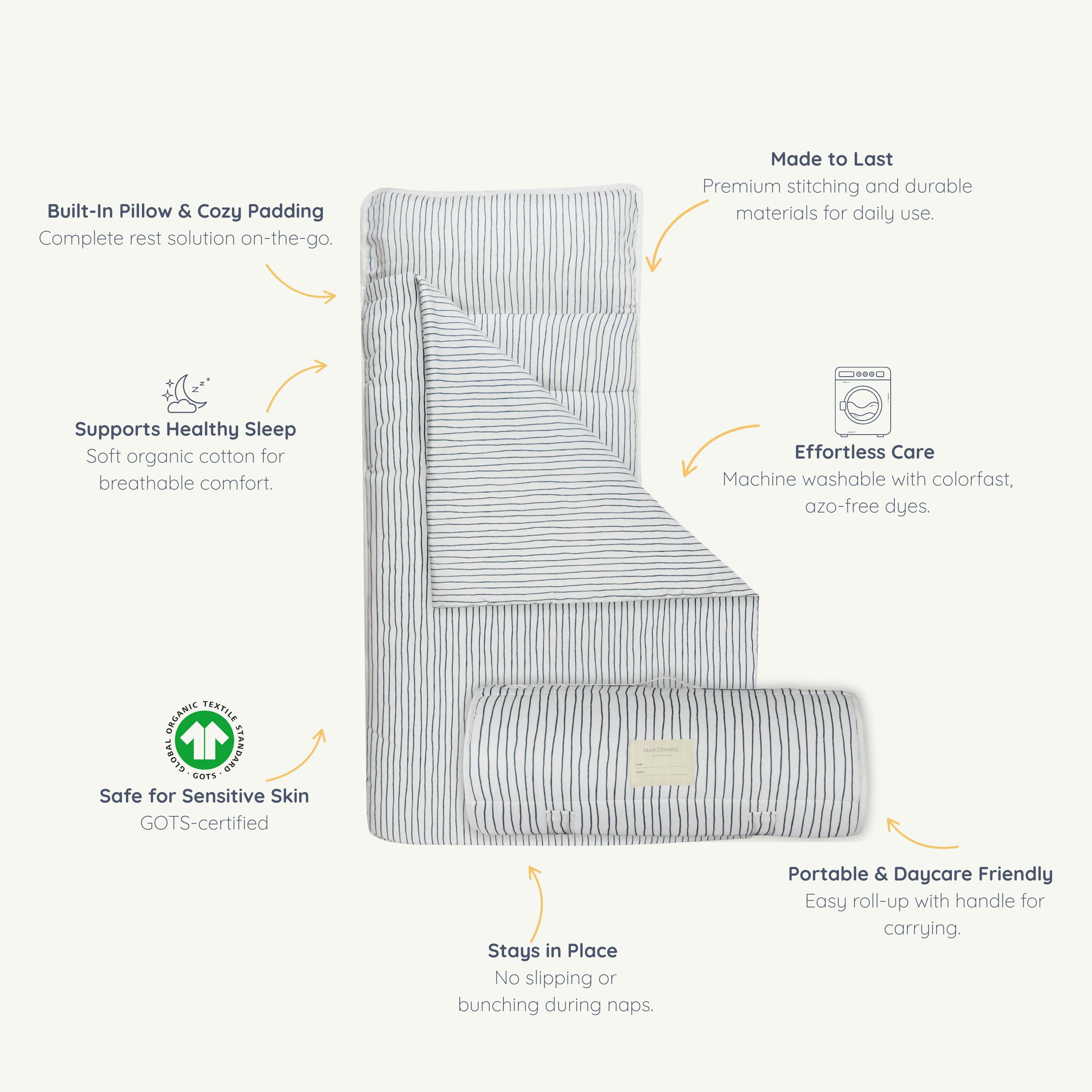 Organic Cozy Comfort Nap Mat