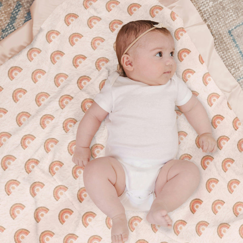 JuJuBe × Studio Oh! Printed Reversible Baby Blankets