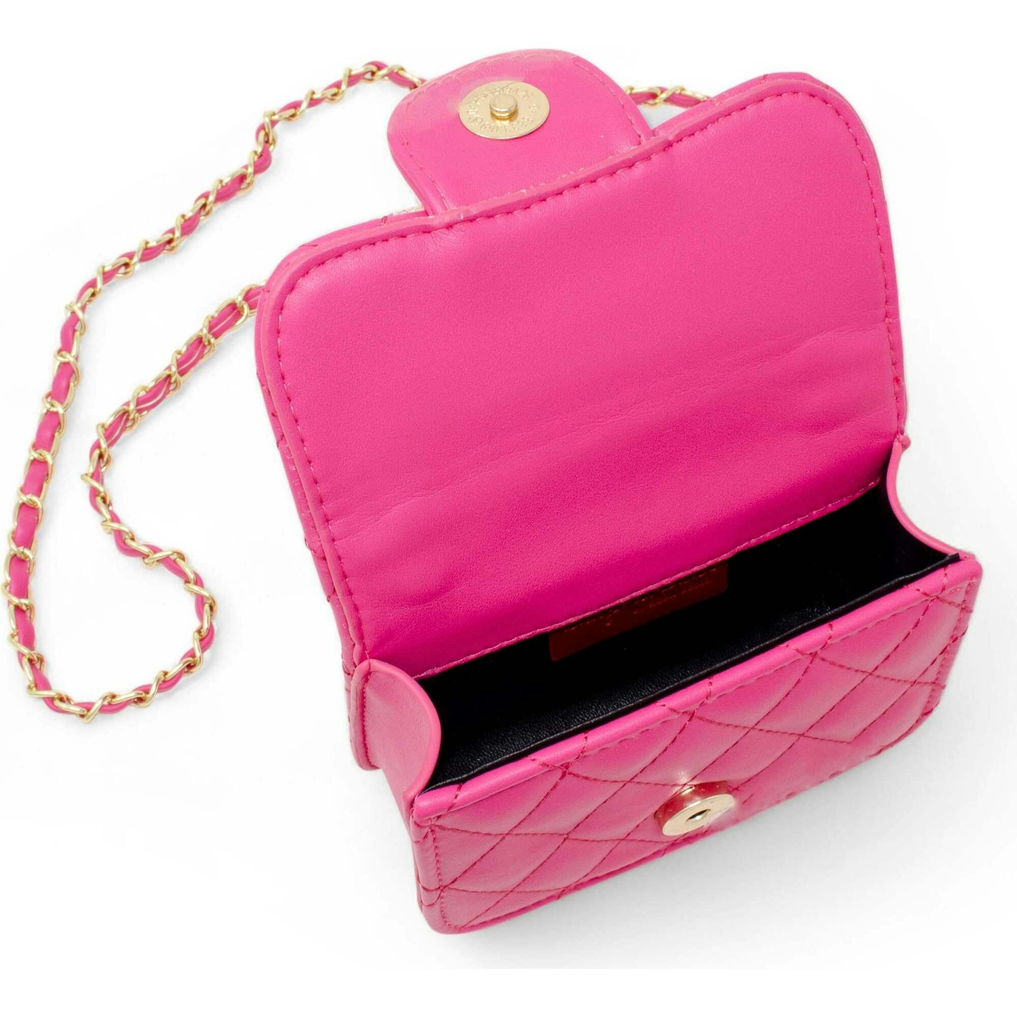 Tiny Quilted Ballet Charm Handbag