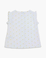 Noemie Top Daisy Embroidered