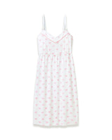 Women's Pima Maternity Nightgown in Blushing Bows