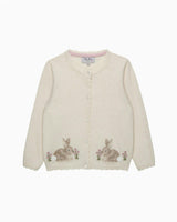 Bunny Cardigan in Winter White