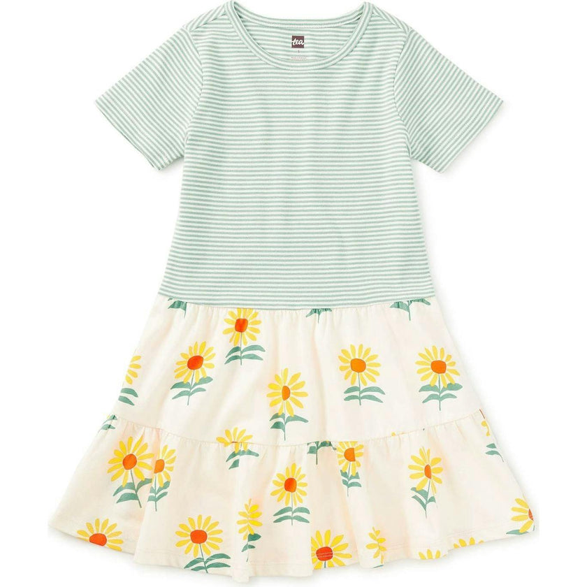 Tier Skirted Twirl Dress, Multi