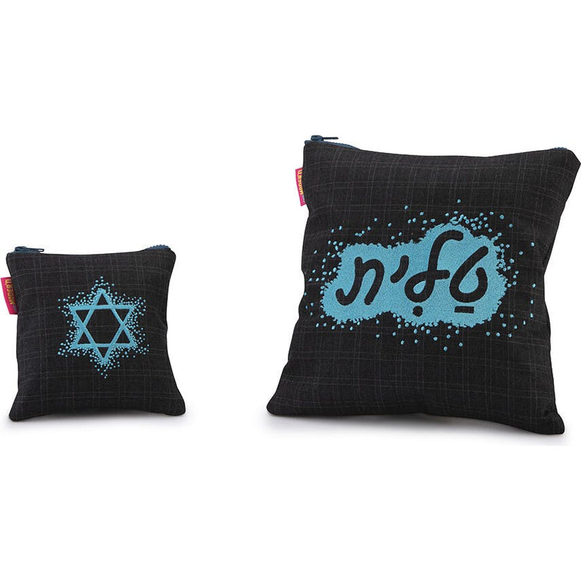 Tallit & Tefillin Charcoal Suiting Bag Set