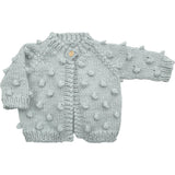 Popcorn Cardigan, Bowie Grey