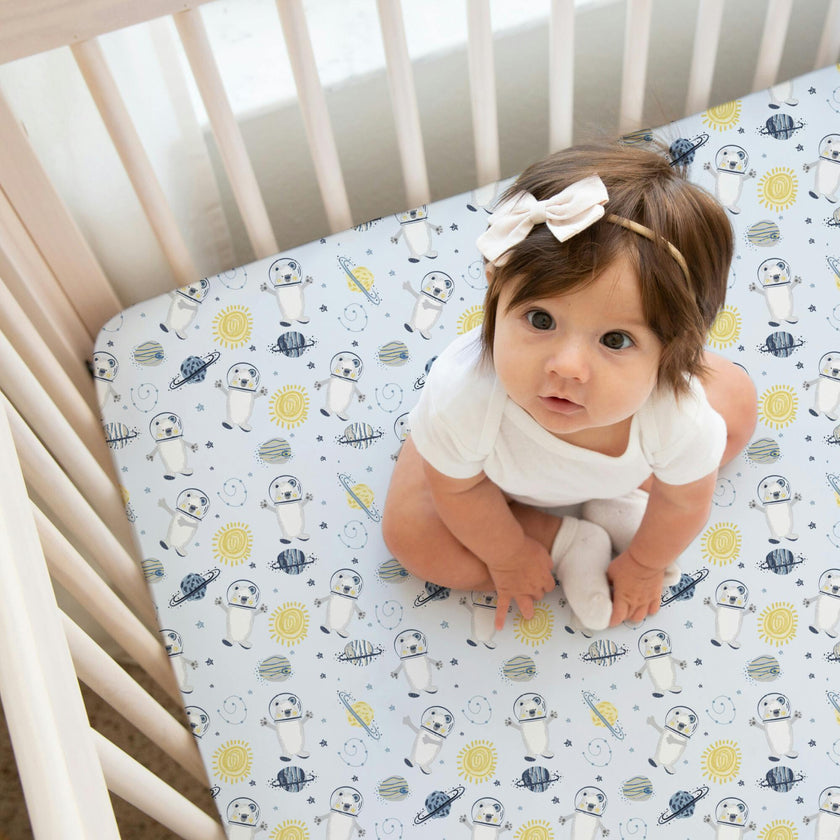 Print Organic Crib Sheet