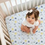Print Organic Crib Sheet