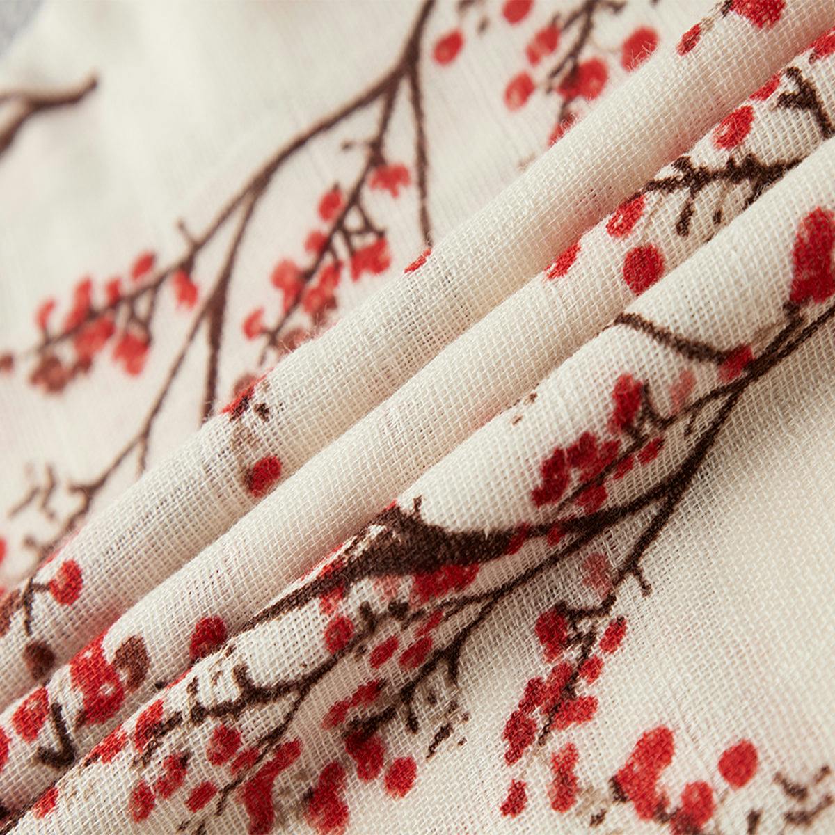 Winterberry Contour Four Layer Burp Cloth