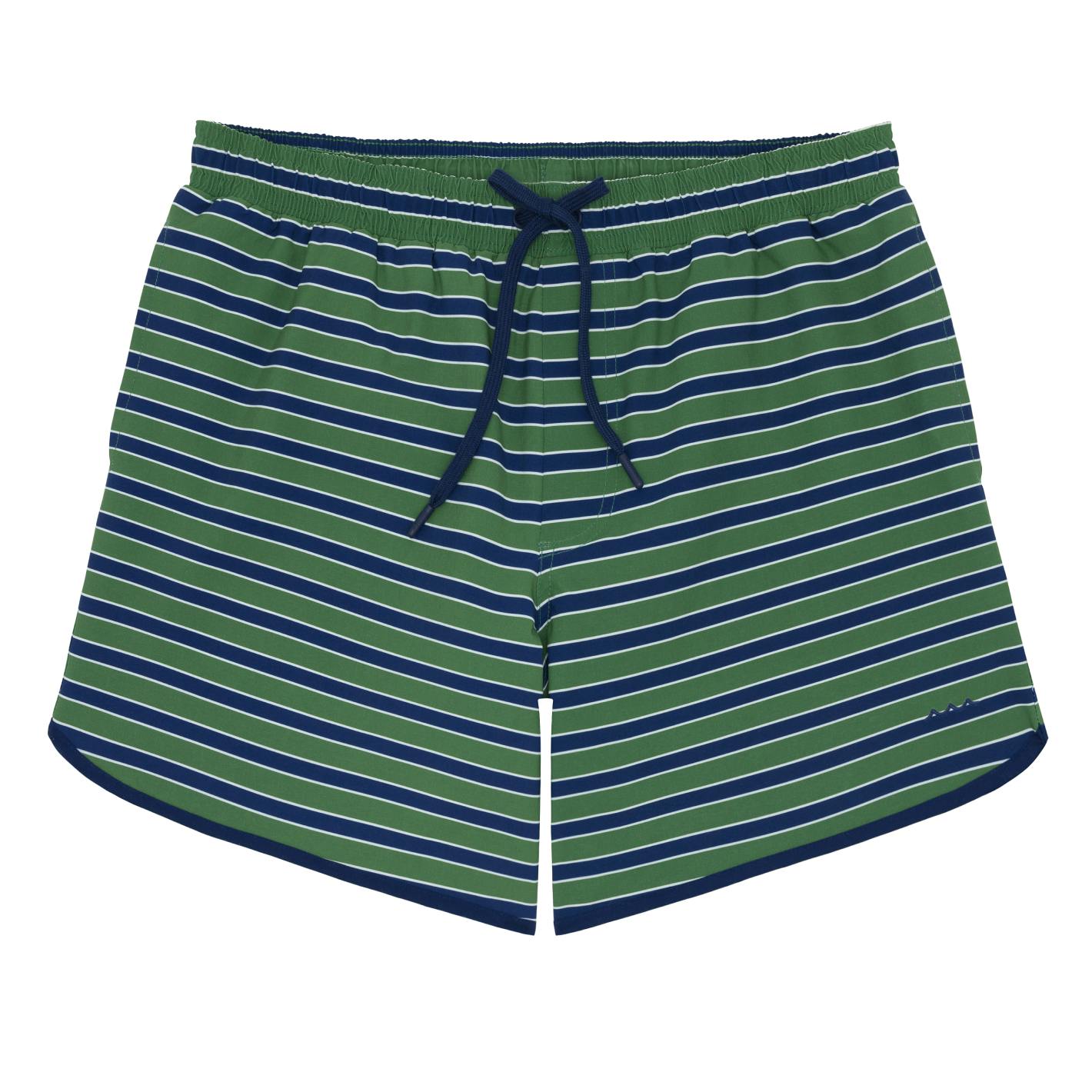 men's evergreen stripe boardie