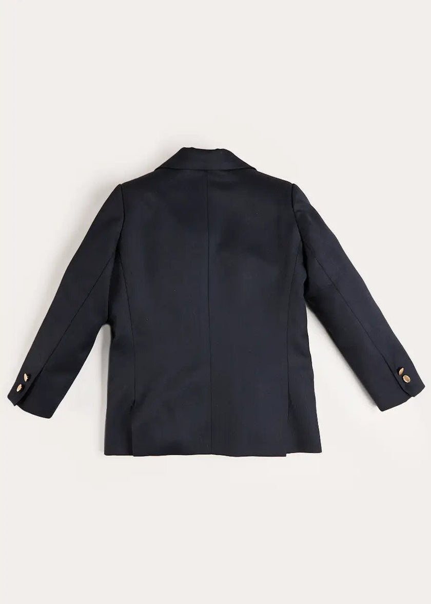Double Breasted Blazer Jacket in Navy (4-10yrs)