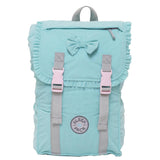 Sleep-N-Pack™ – Little Kid Size | Bows & Ruffles Tanager Turquoise Corduroy