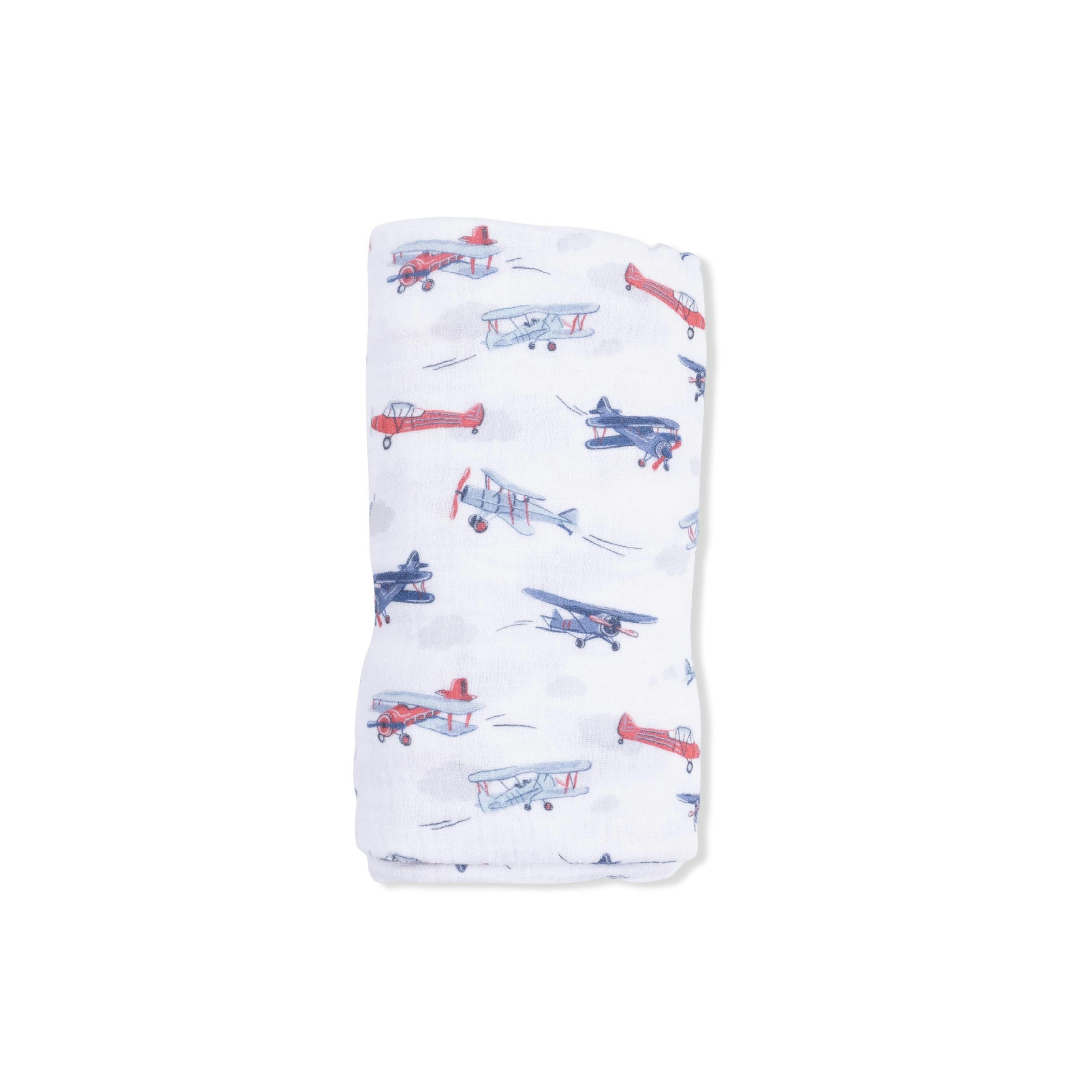 Vintage Planes - Swaddle Blanket