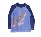 UPF 50+ Graphic Rash Guard Swim Top (Recycled)