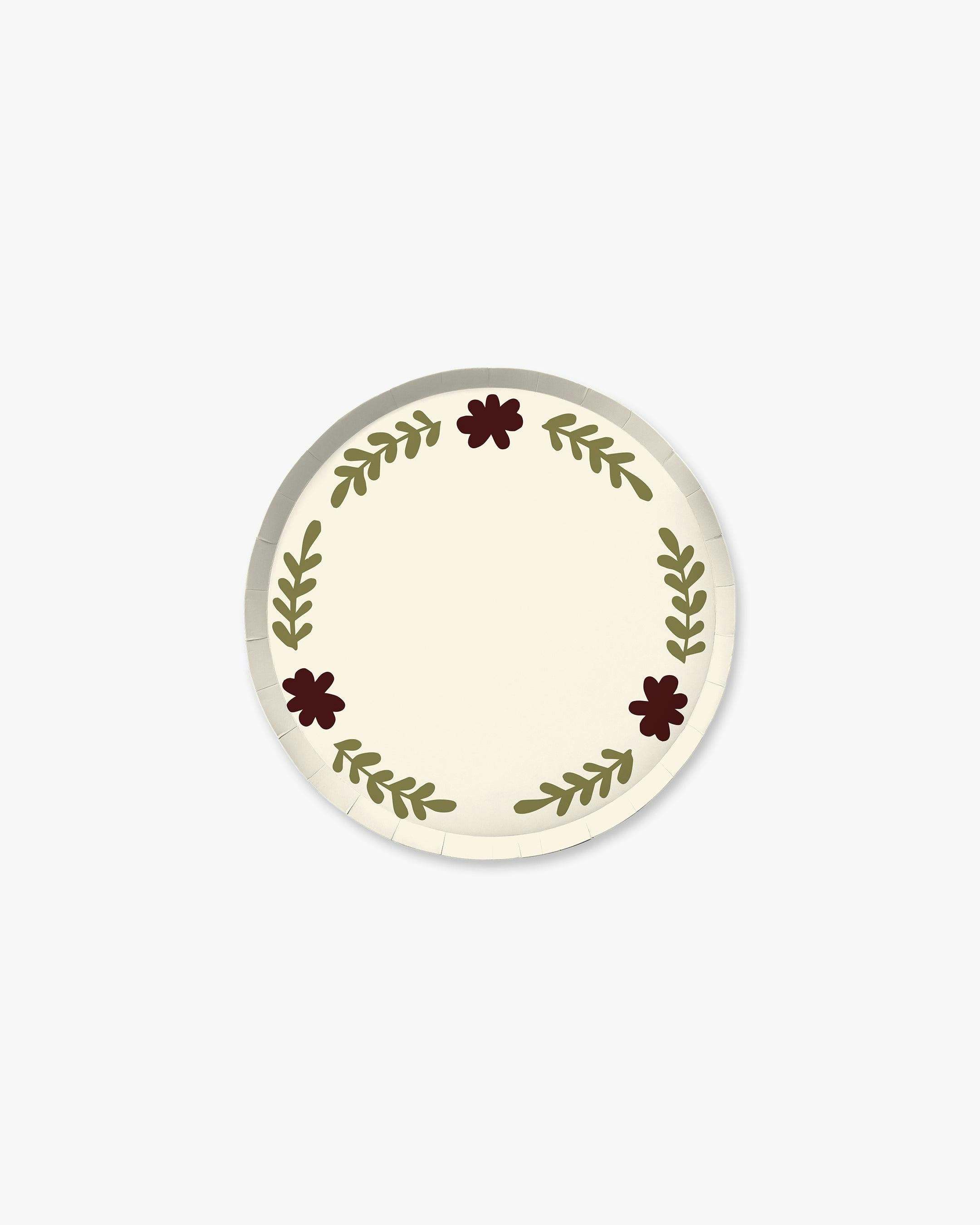 Casa Hors d'Oeuvres Plate Set - Creme