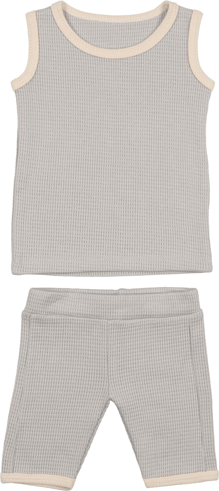 Waffle Knit Tank Set
