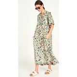 Belem Caftan in Marine Puddles