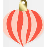 Striped Ornament Napkins