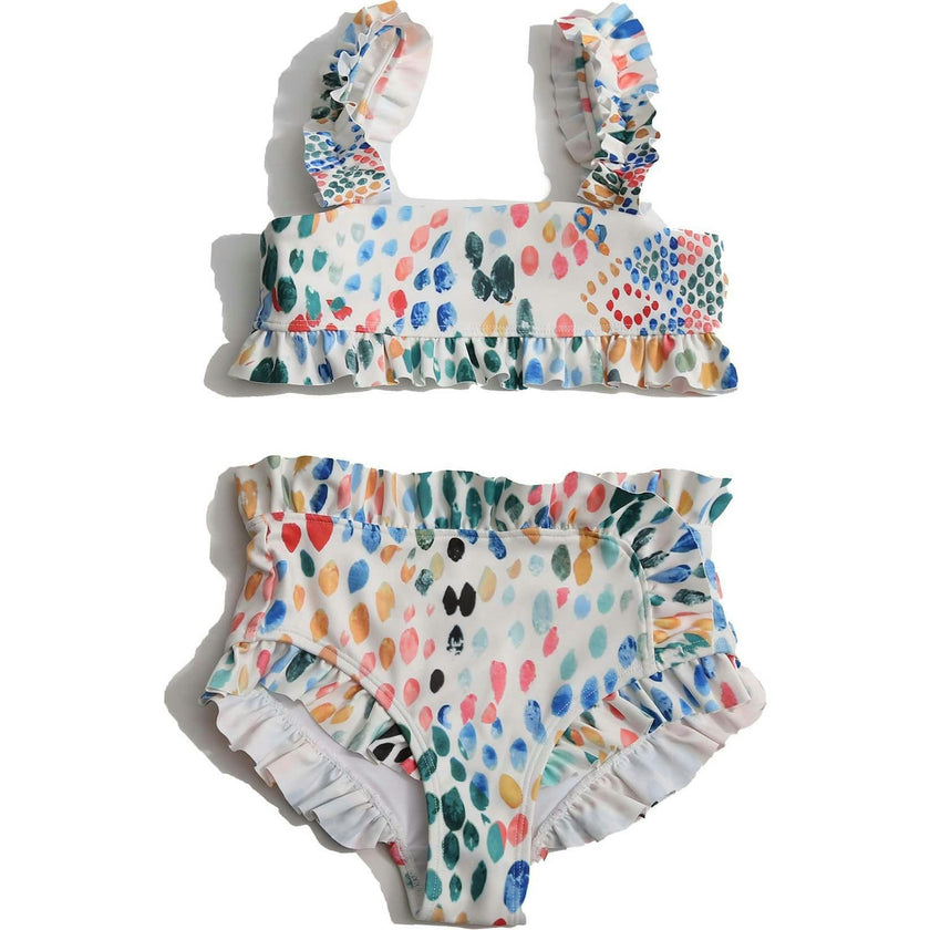 MISTY RUFFLED TANKINI
