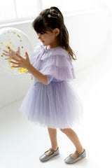 Purple Bloom Dress Set
