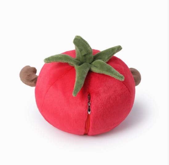McHugs Shy Tomato Fruit Weighted Plush Animal 18cm