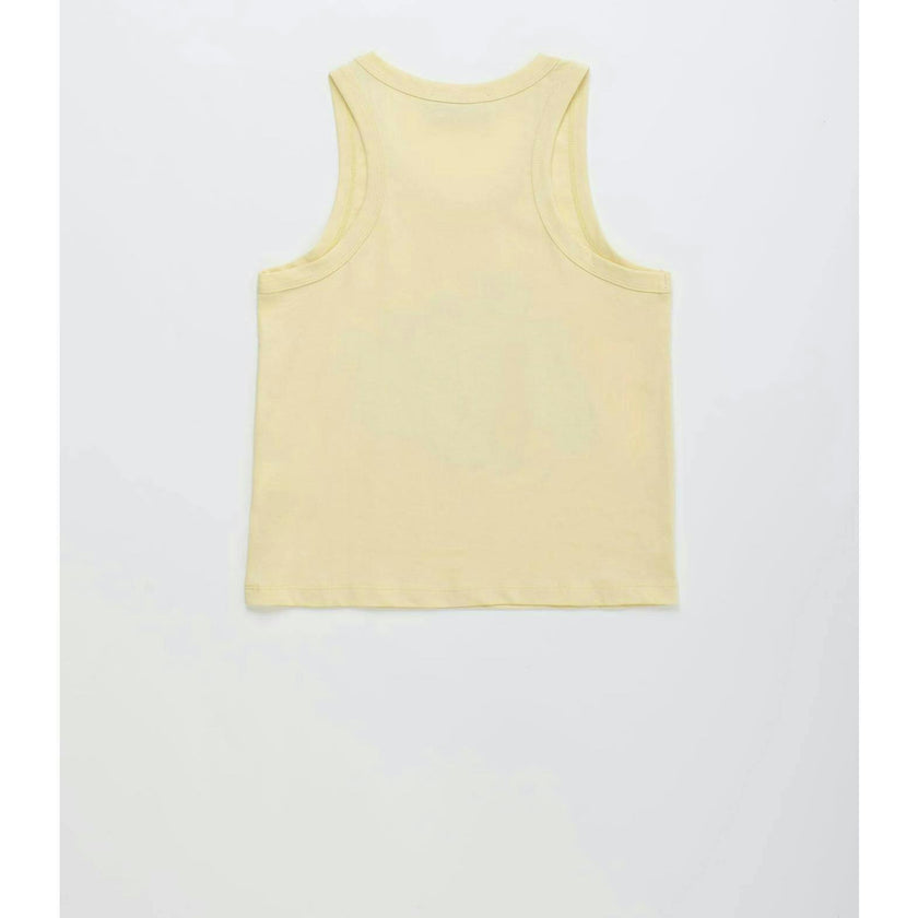 VINTAGE FLOWERS TANK TOP VANILLA