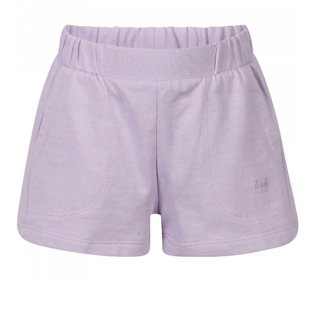 Lilac Logo Fleece Shorts