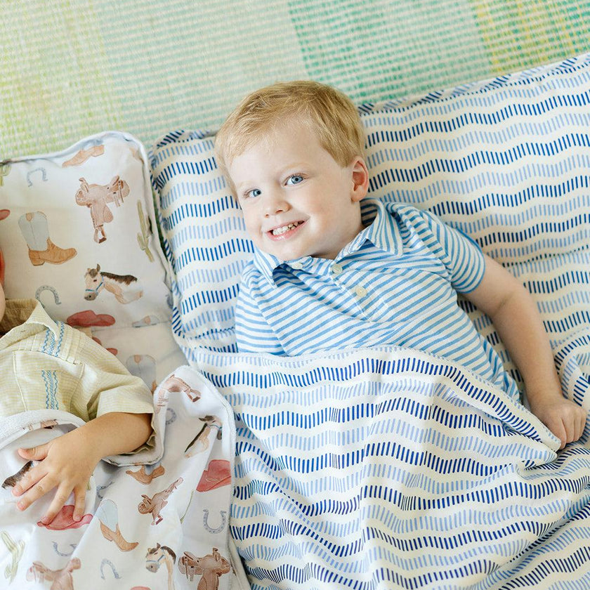 The Blue Wave Nap Mat