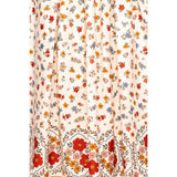 Marlow Cap Sleeve Dress in Cream Ditsy Floral