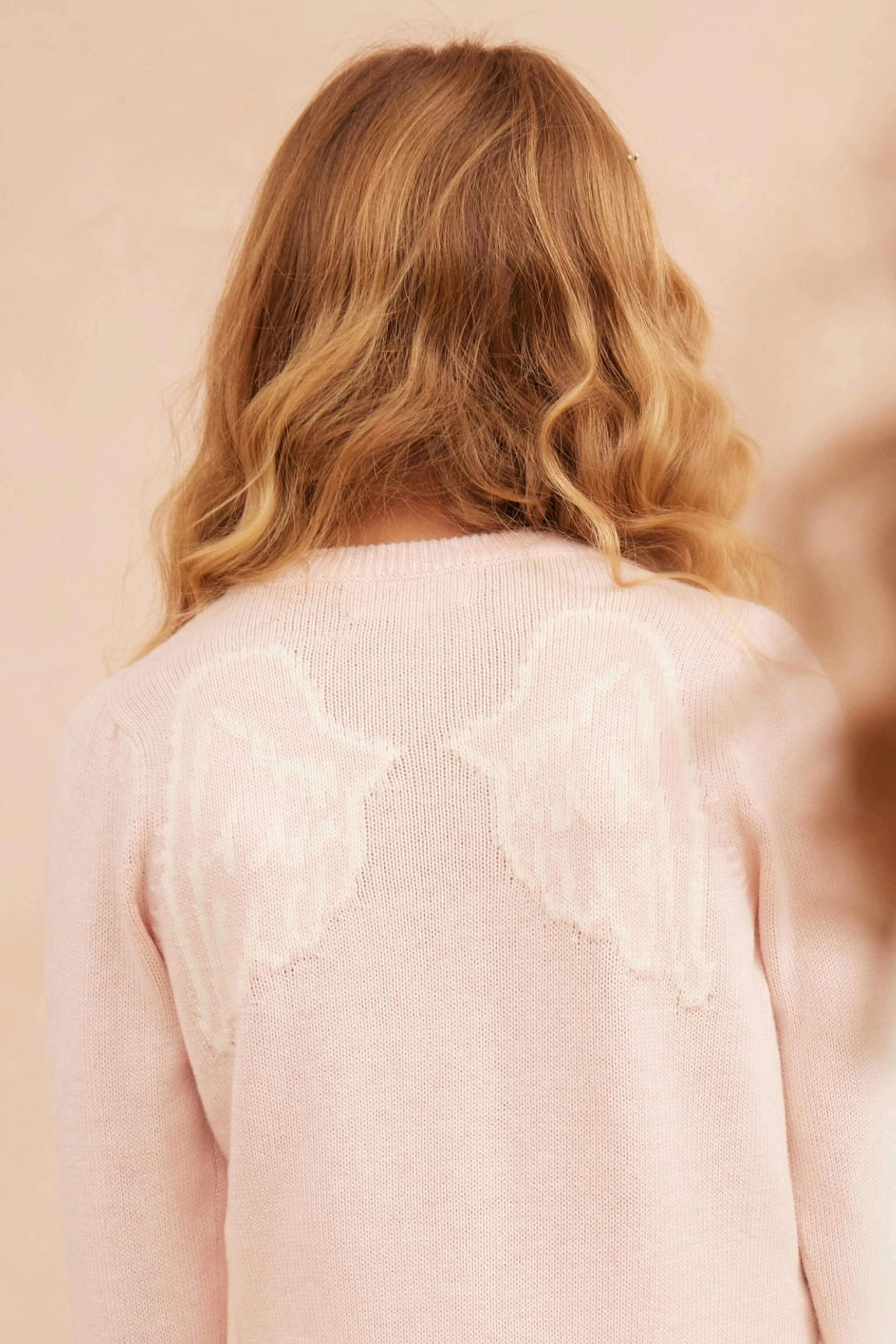 Angel Wings Jumper | Blush