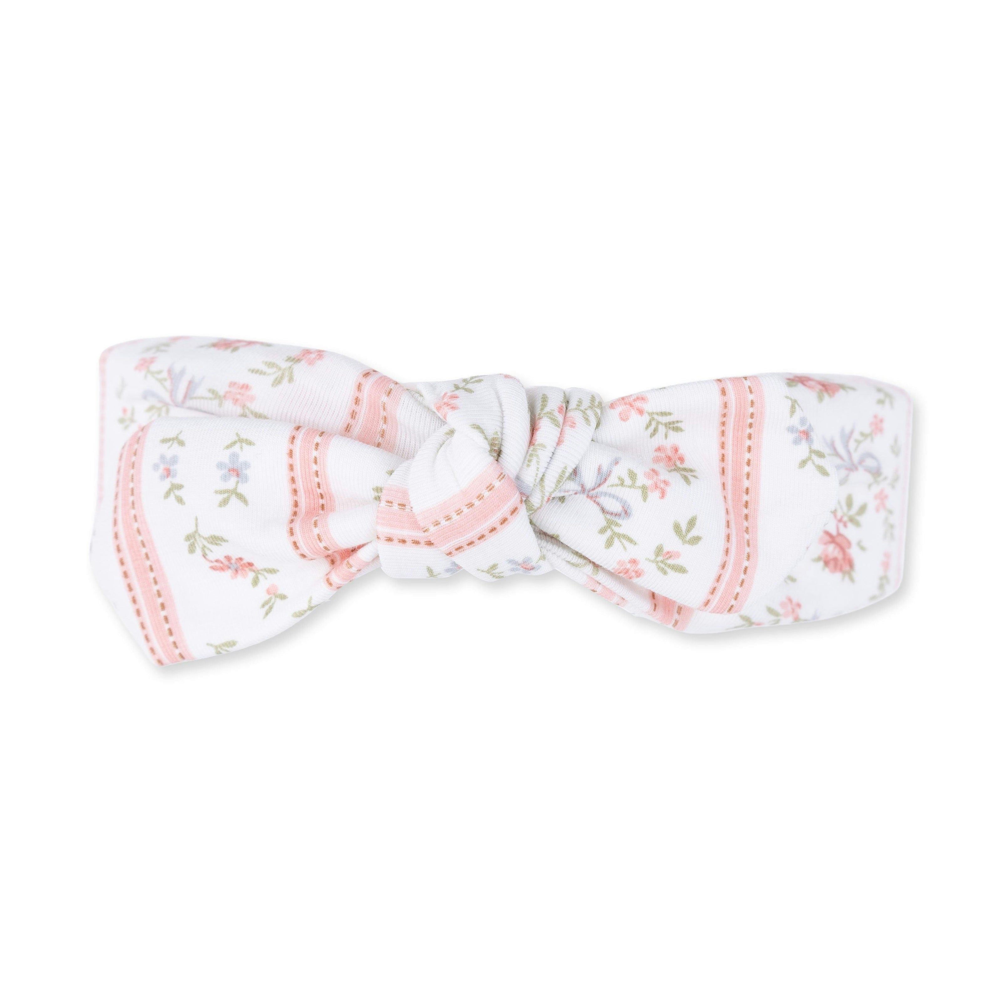 Marnie Rosebud Stripe - Knot Headband