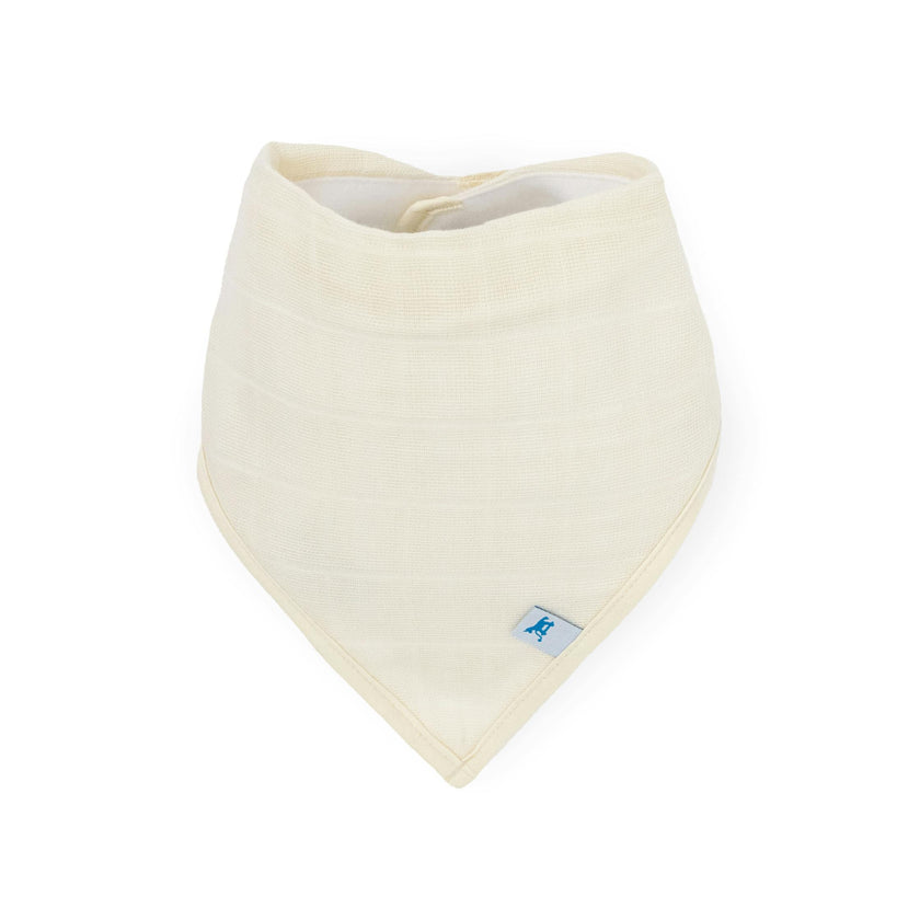 Cotton Muslin + Fleece Bandana Bib 4 Pack - Vintage Floral