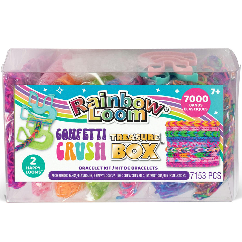 Rainbow Loom: Treasure Box - Confetti Crush