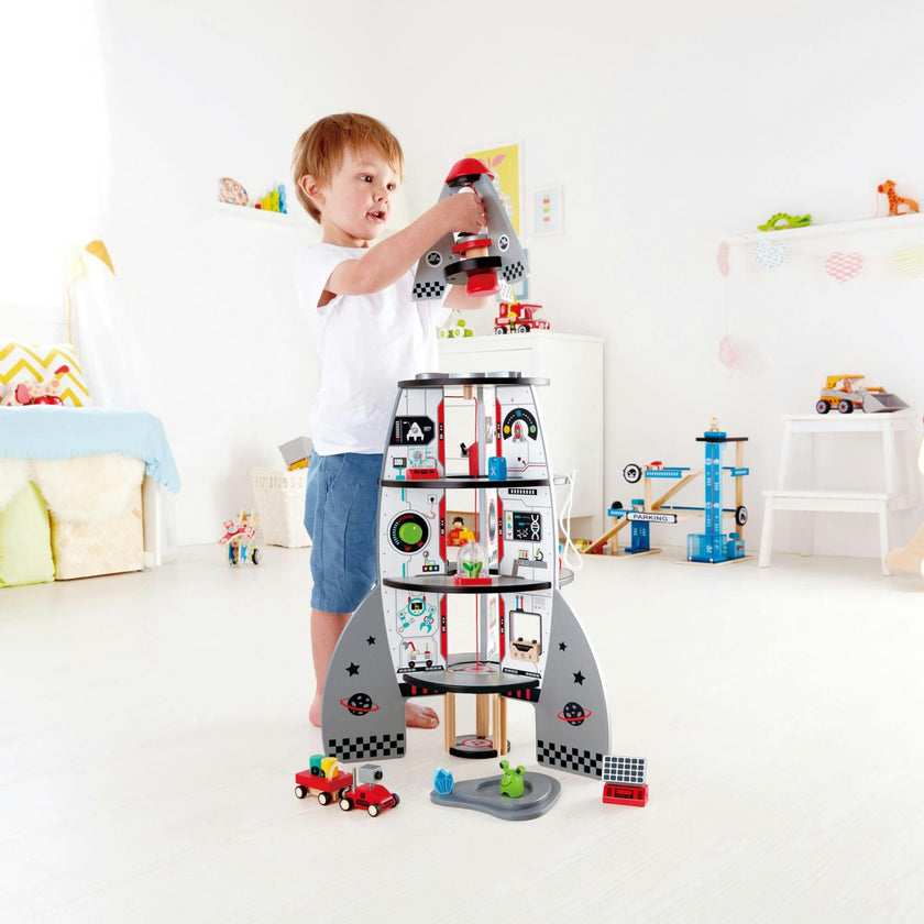 Four-Stage Rocket Ship Playset W/ Accessories