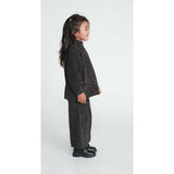 Baby Girls Fuzzy Wide Leg Relaxed Fit Pants