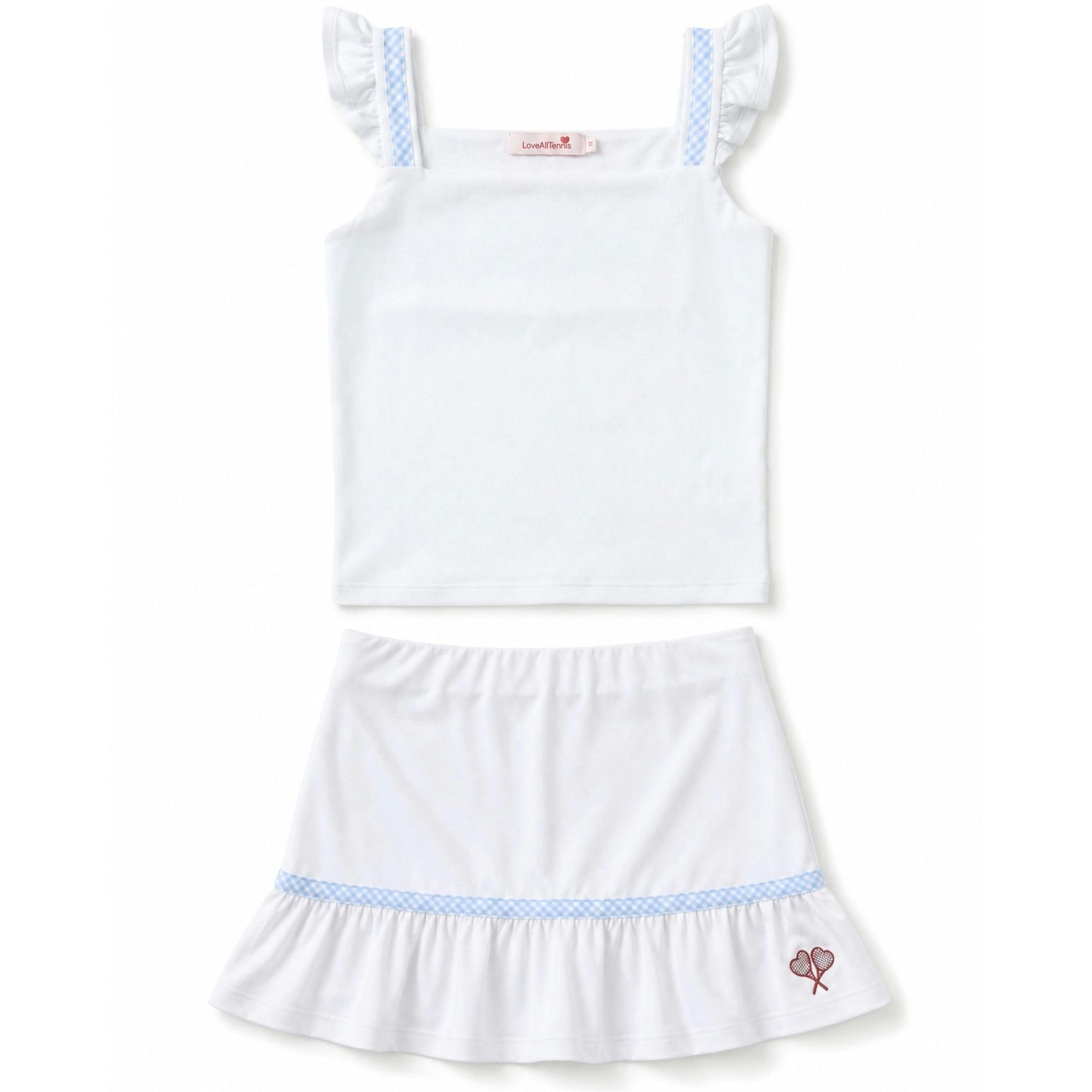 Love All Littles Doris Resort Tennis Top