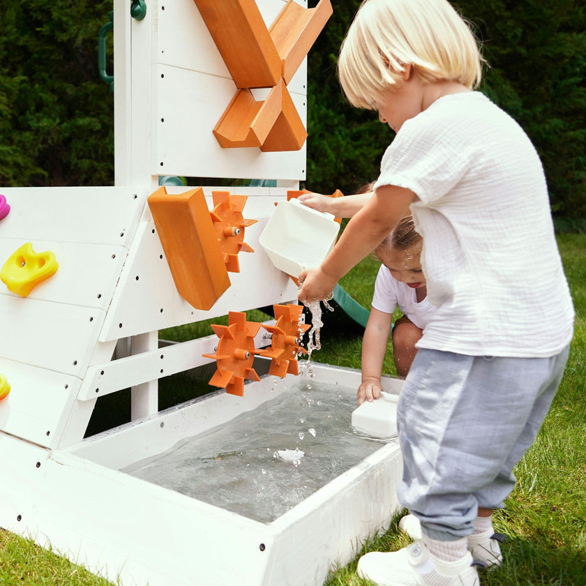 Aloe Outdoor Mini Playset for Toddlers – Water Slide & Backyard Fun
