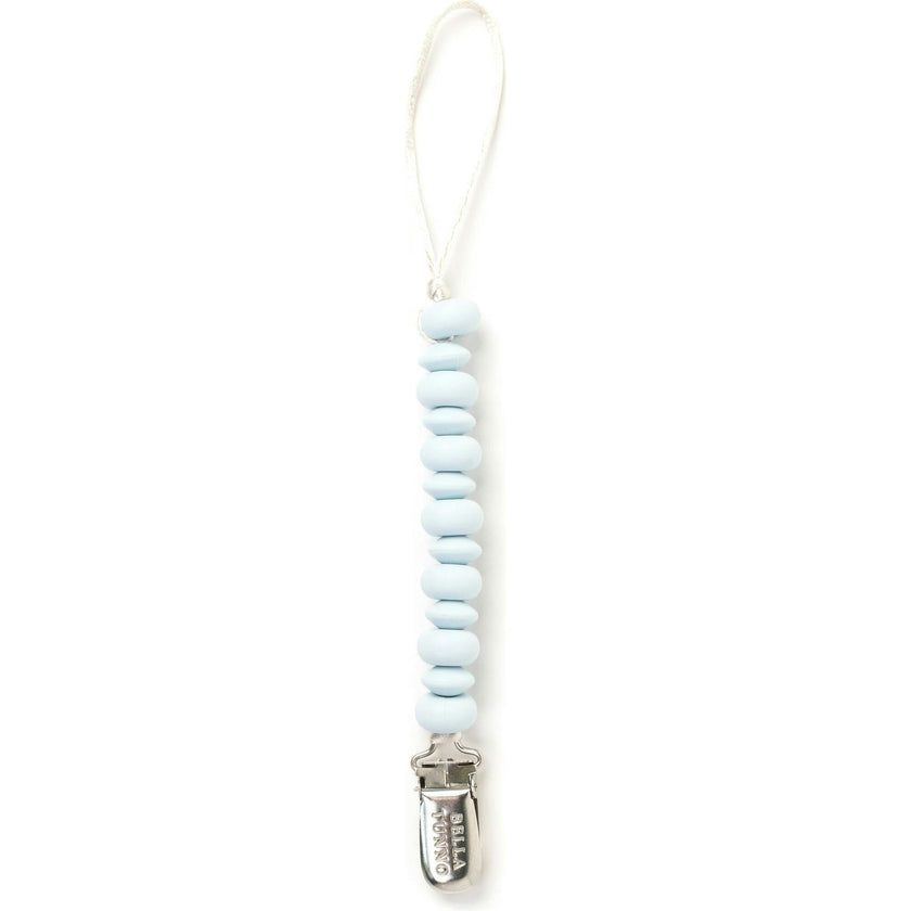Light Blue Pacifier Clip