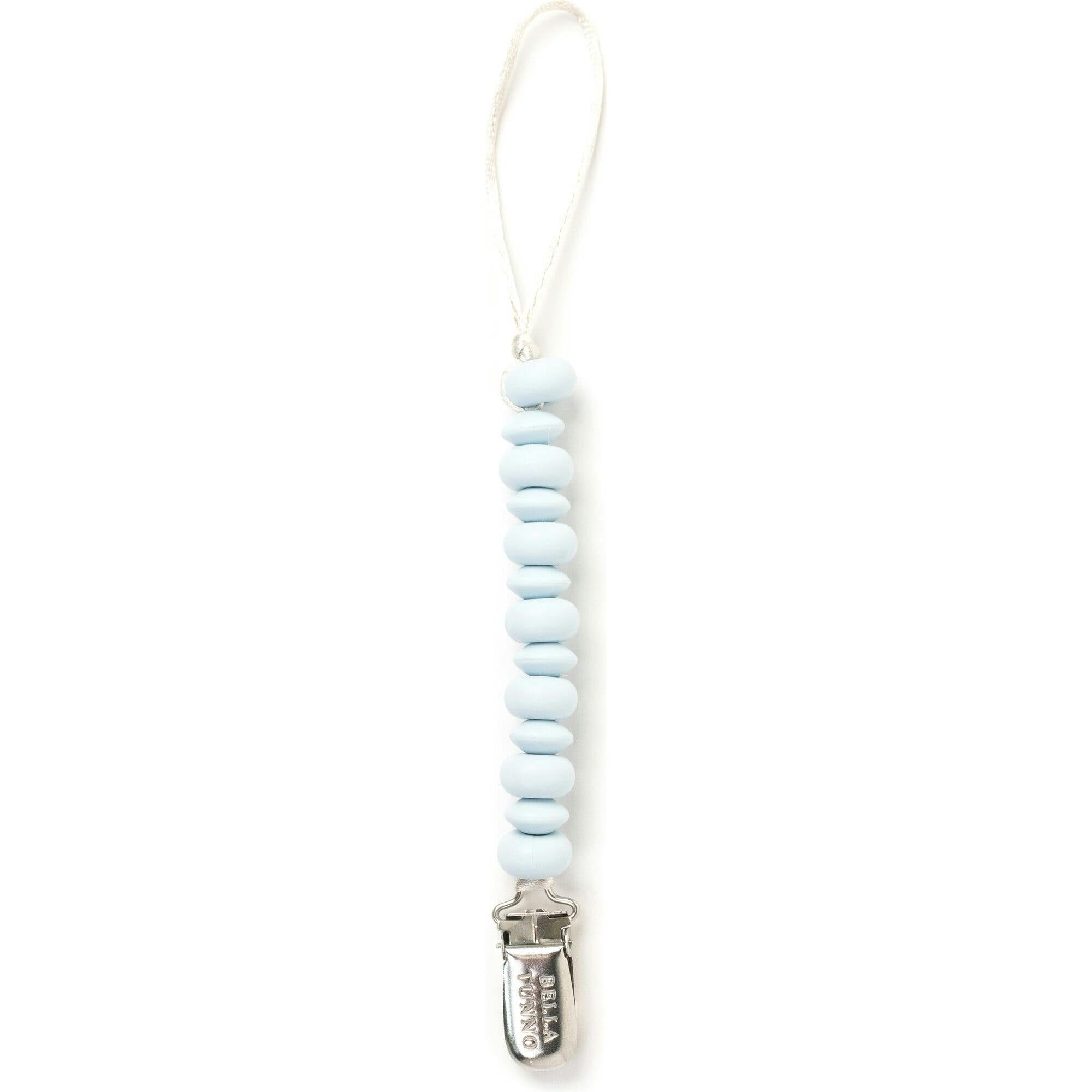 Light Blue Pacifier Clip