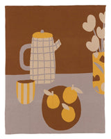 Breakfast Knit Blanket
