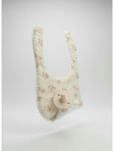 Soothe and Snap Pacifier Bib-Antique Rose