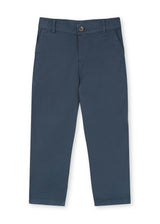 Dark Denim Lightweight Chino Trousers