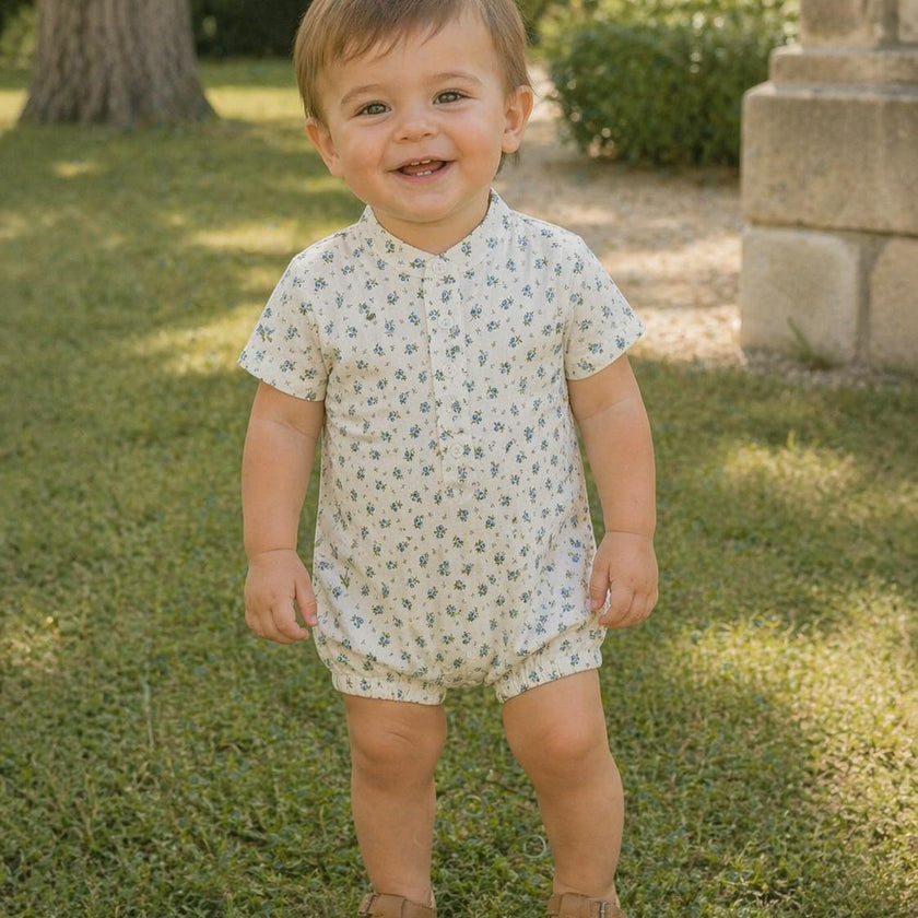 Rose Bud Romper