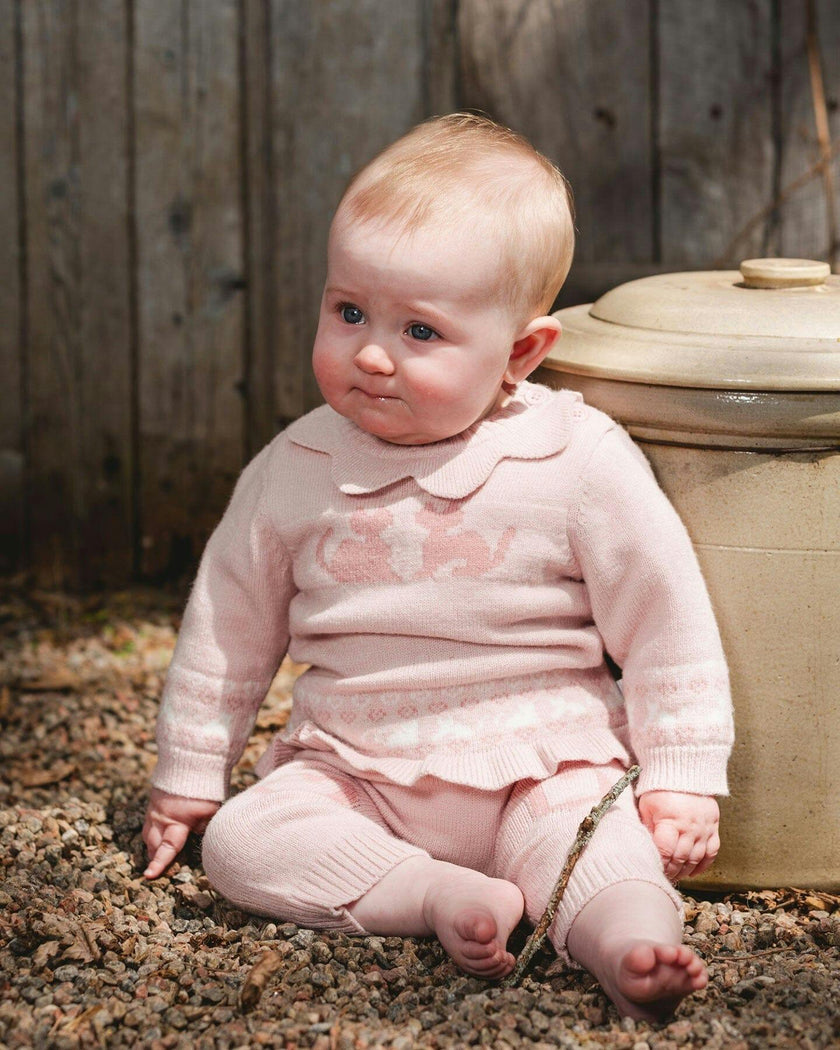 Knitted Top and Pant Set