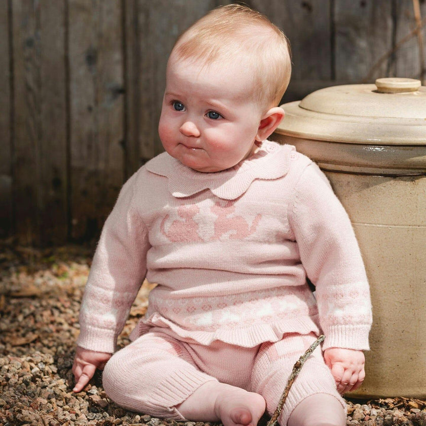 Knitted Top and Pant Set