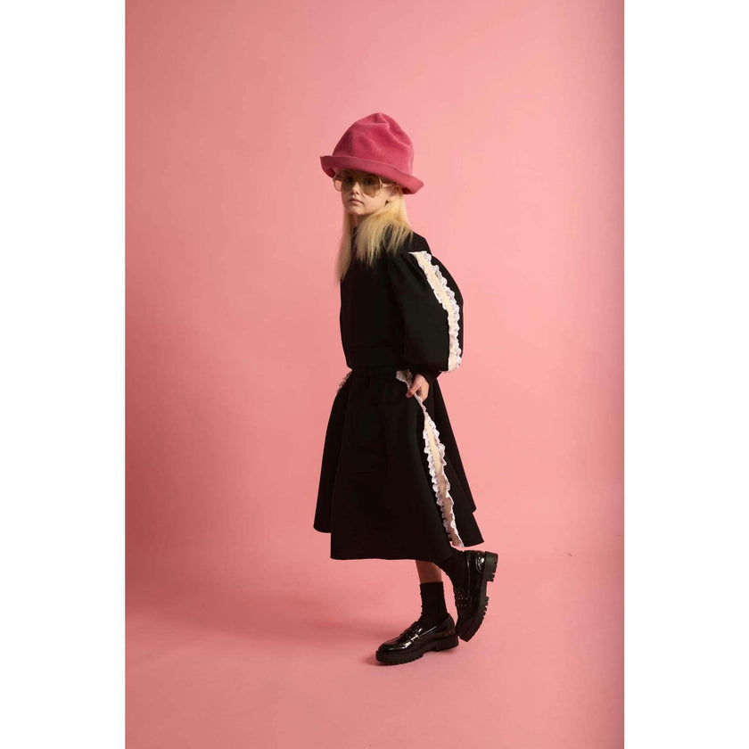 Neoprene Lace Skirt