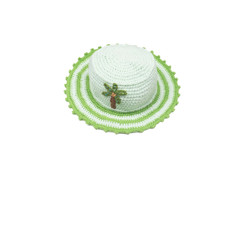 Crochet Bucket Hat in Palm